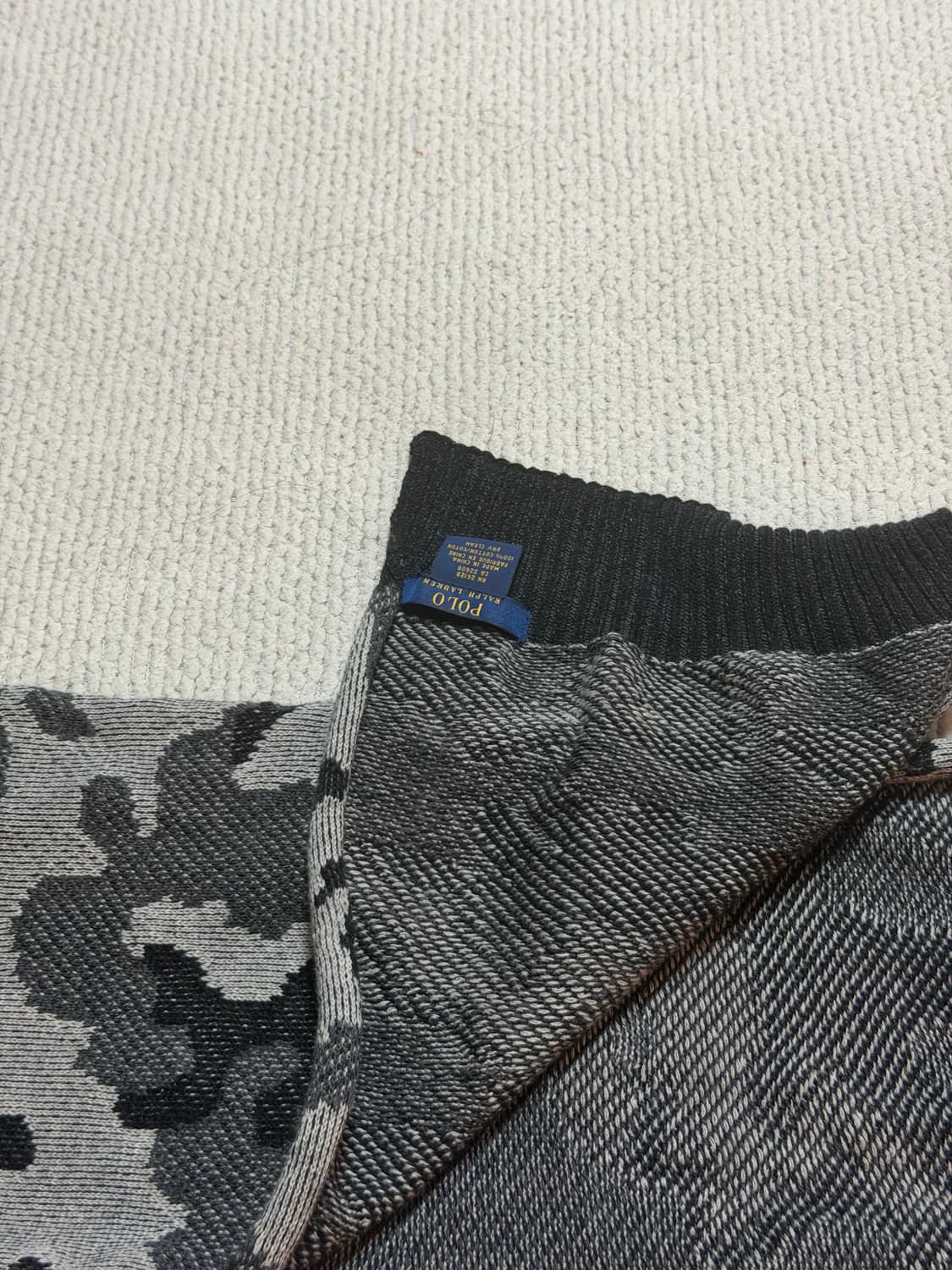 폴로 랄프로렌 카모 머플러 상품이미지2