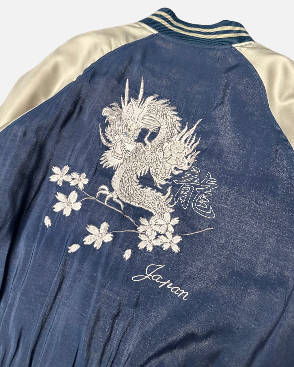 JUGUEMM dragon embroidery blue sukajan 상품이미지6