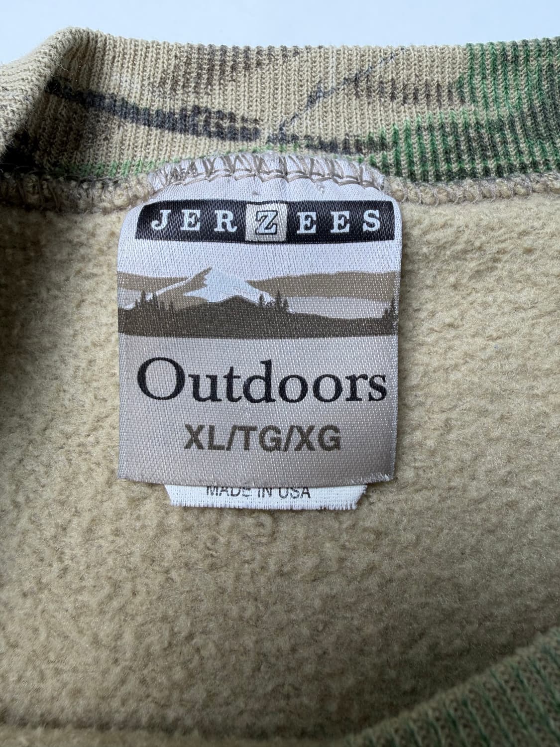 90s Forest Camouflage Sweatshirt 상품이미지3