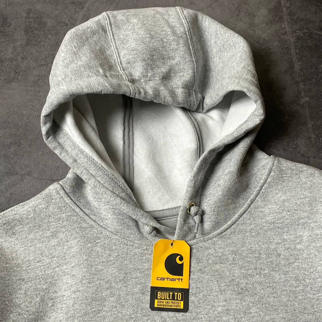 CARHARTT 칼하트 데드스탁 그레이 기모 후드티 A00433 상품이미지2