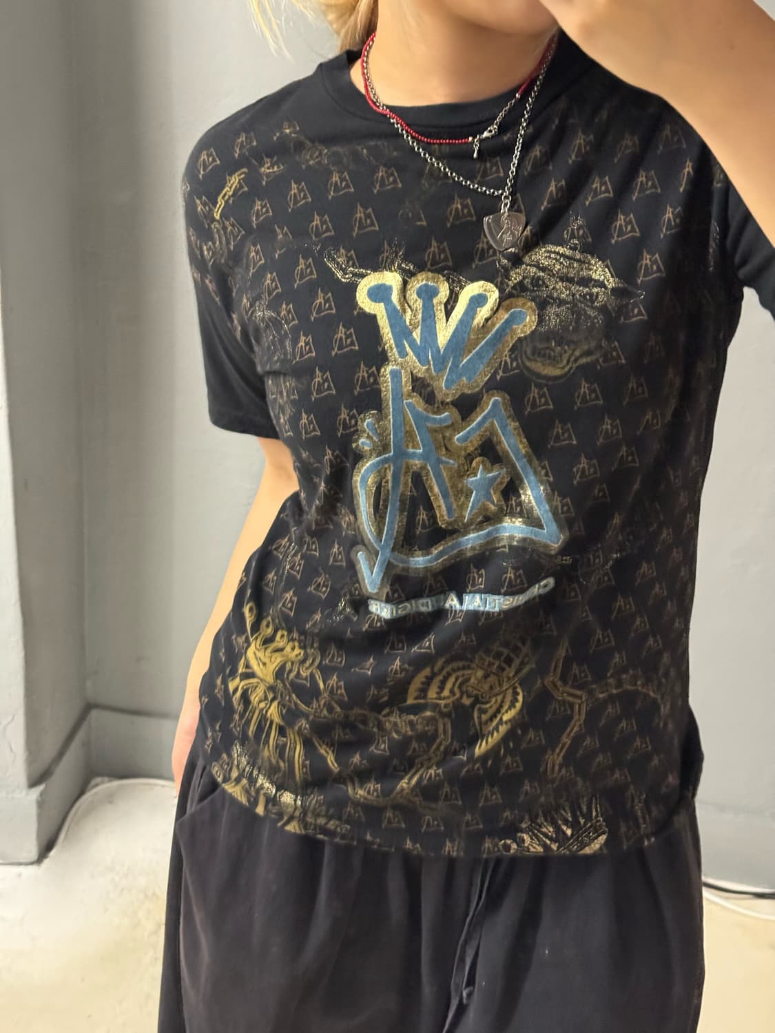 christian Audigier printing detail top 상품이미지3