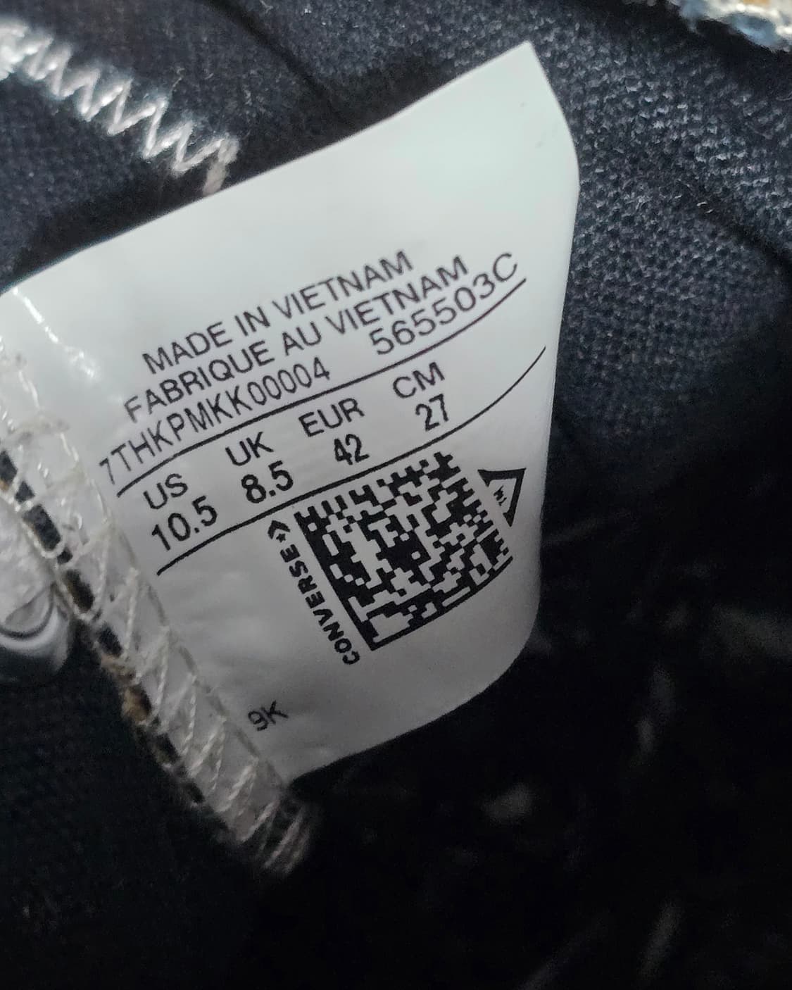 컨버스 올스타 카키 카모플라쥬 스니커즈 270 상품이미지6