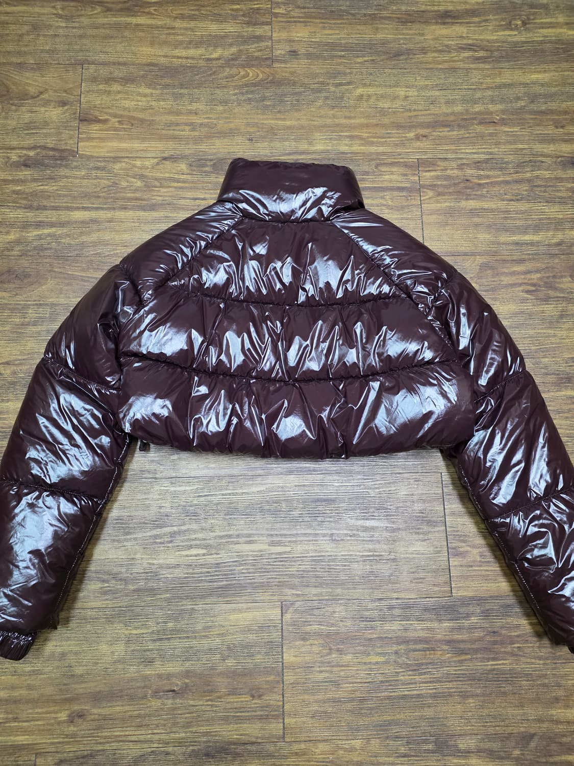 자라 글로시 크롭패딩 상품이미지8