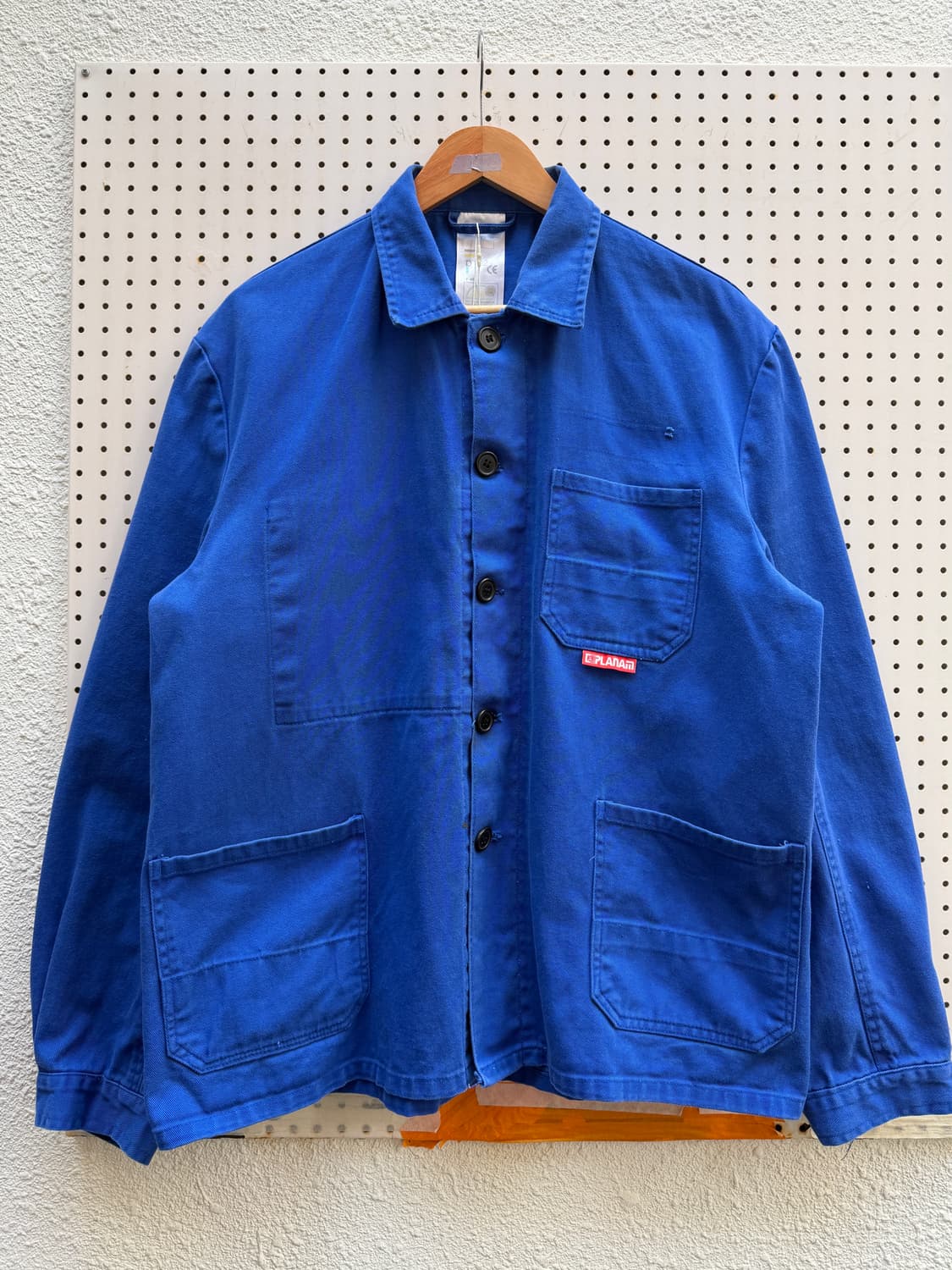 OLD VINTAGE PLANAM WASHED BLUE 프렌치워크자켓 상품이미지1