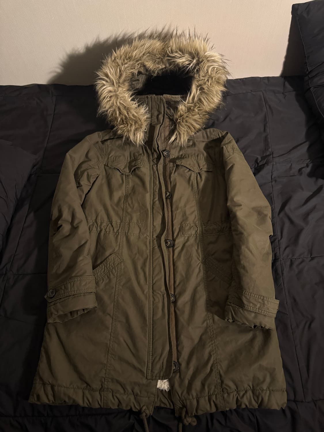 아베크롬비 하이넥 야상 개파카 상품이미지1