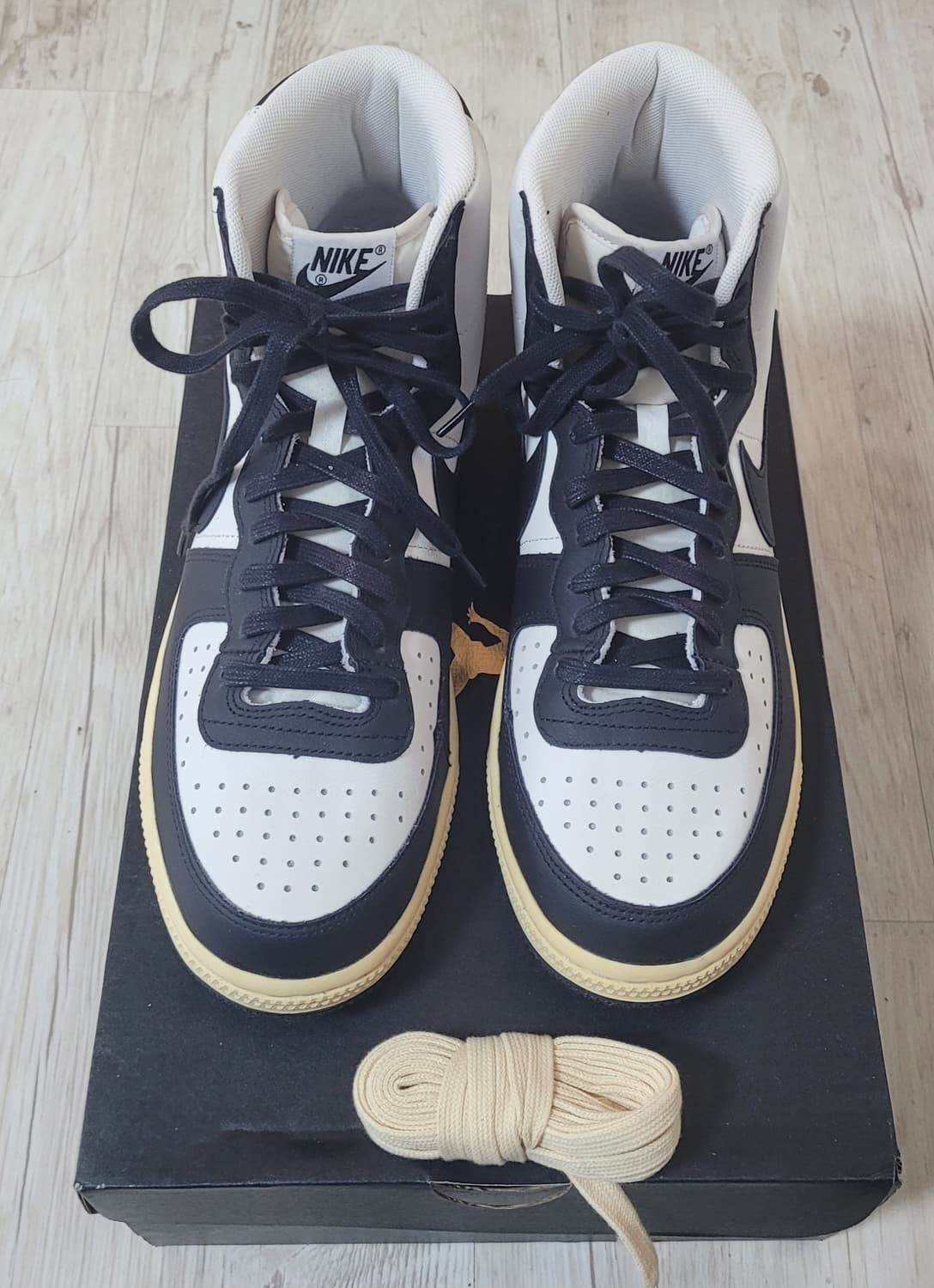 나이키 터미네이터 하이 블랙 앤 팬텀 상품이미지2