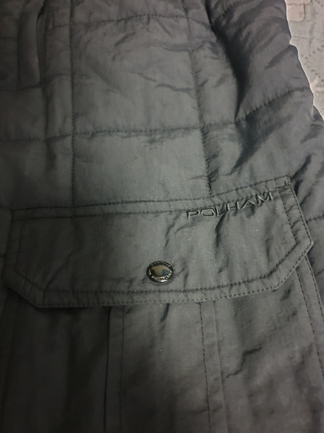 폴햄 유틸리티 조끼패딩 블랙 (M) 상품이미지3