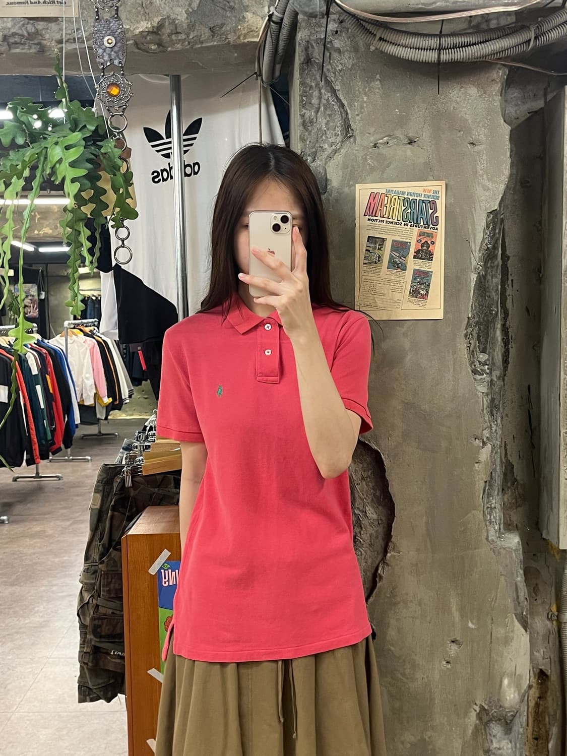 폴로 랄프로렌 반팔 카라티 핑크 #csz796 상품이미지2