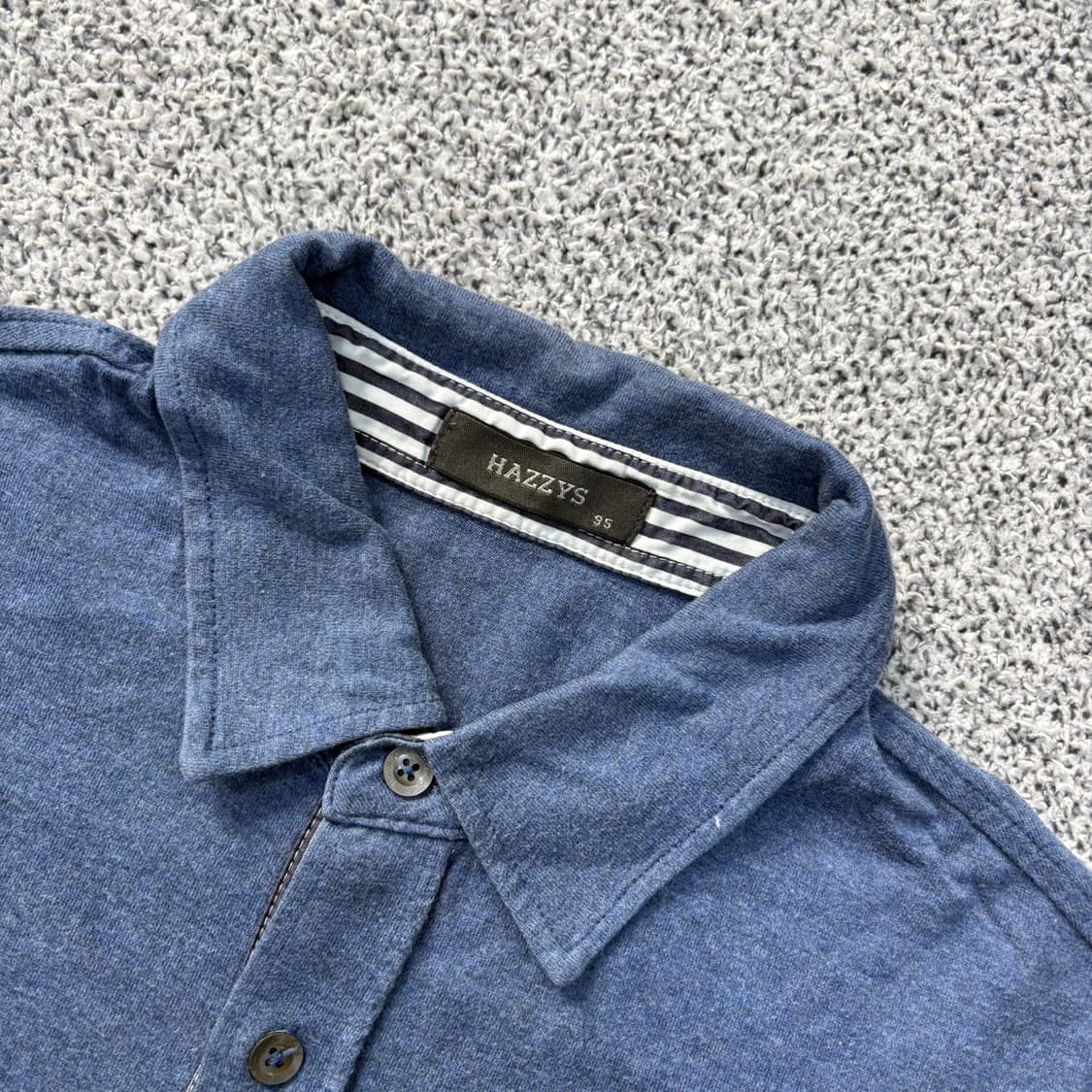 95 헤지스 남성 반팔 셔츠 카라티 0323J 상품이미지2