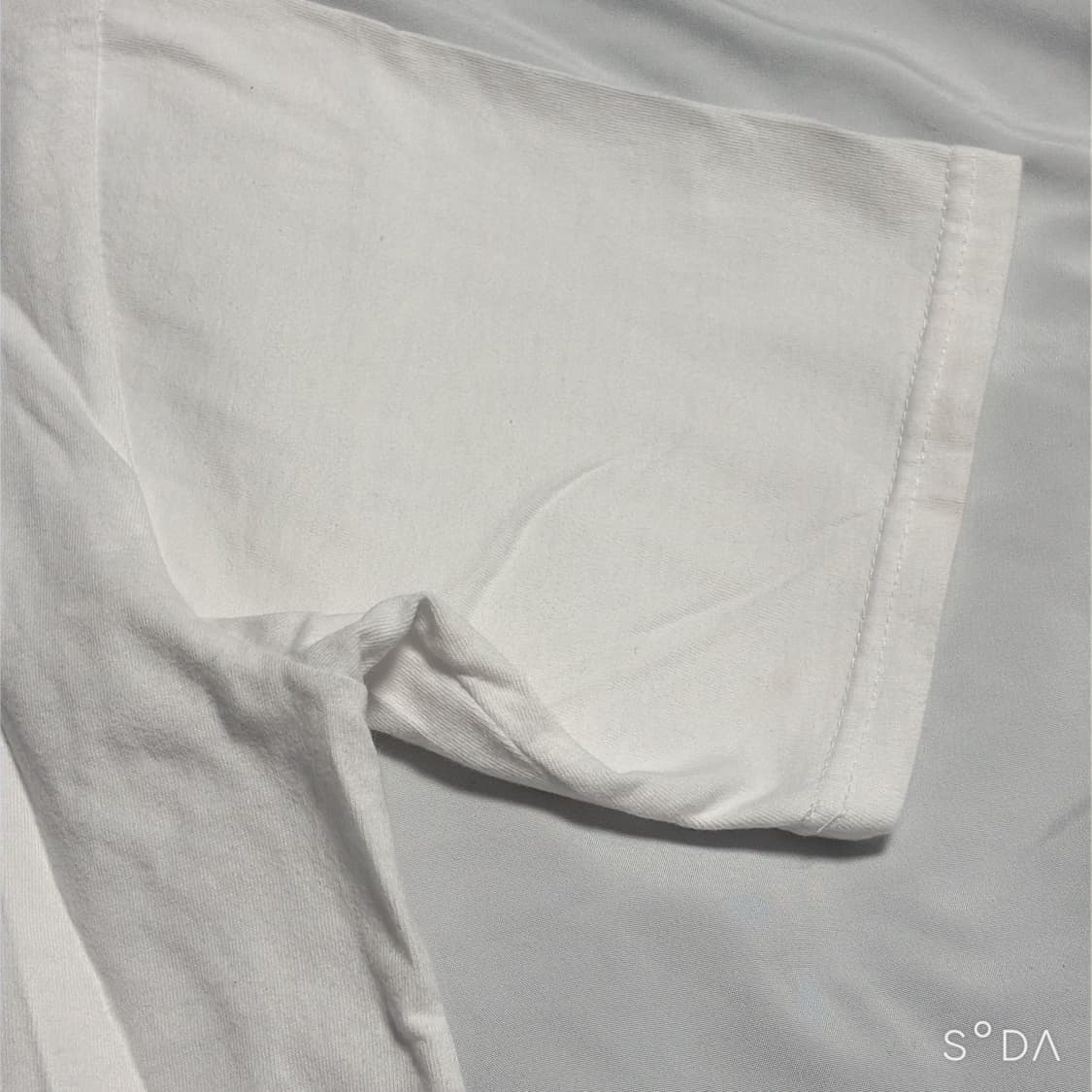 오프화이트 화이트 프린팅 반팔티 L 상품이미지6