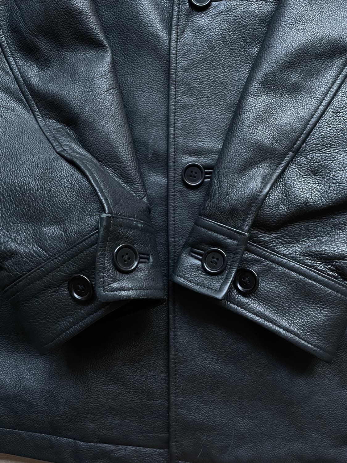 90s 올드갭 레더 카코트 gap carcoat 상품이미지6