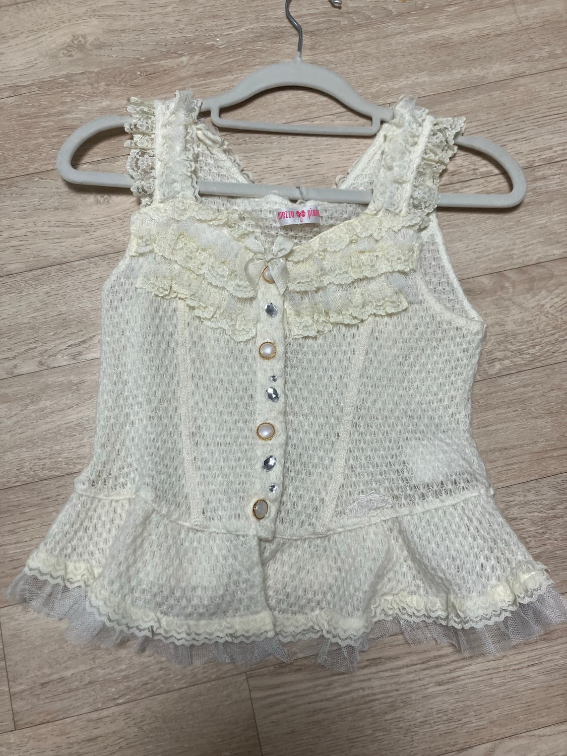 레이스 나시&가디건 상품이미지2