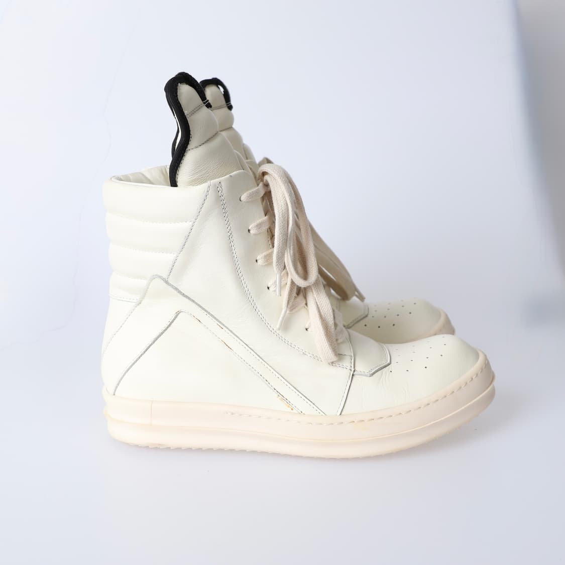 37 / Rick Owens 릭오웬스 지오바스켓 오프화이트 상품이미지3