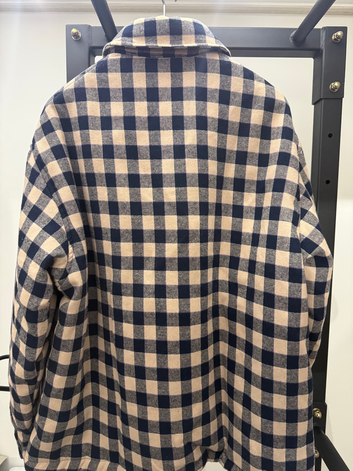 BLUEMARBLE 블루마블 체커보드 프린트 셔츠 재킷 상품이미지2