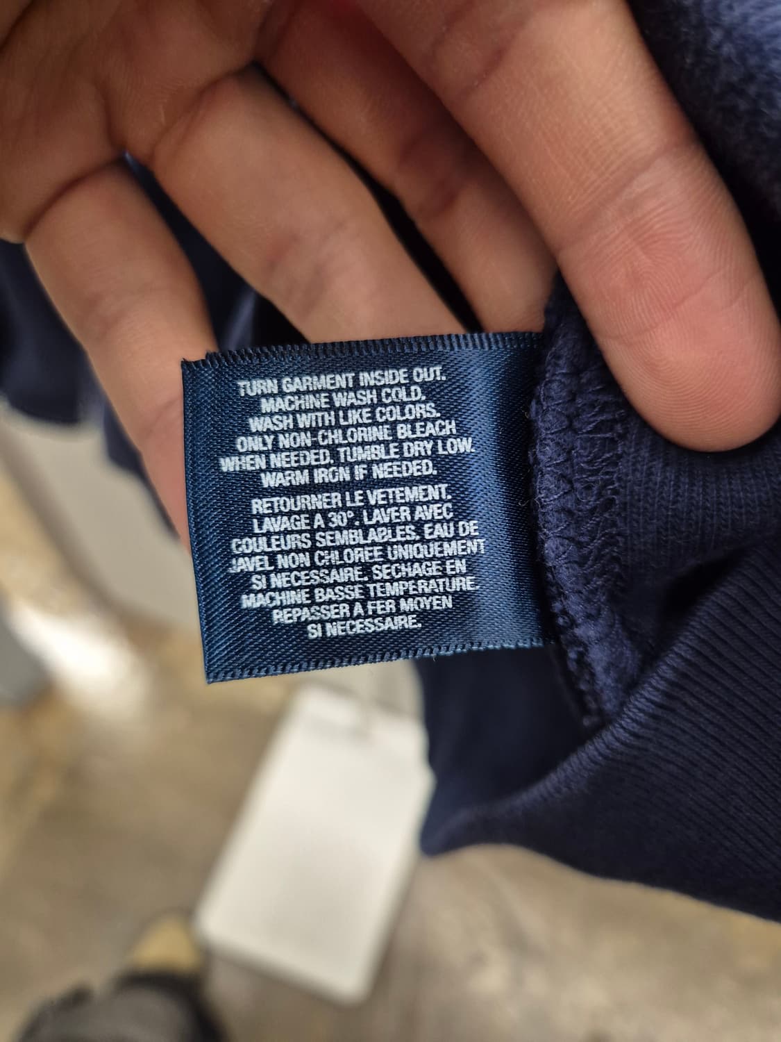 폴로 랄프로렌 네이비 빅포니 자켓 XL 상품이미지7