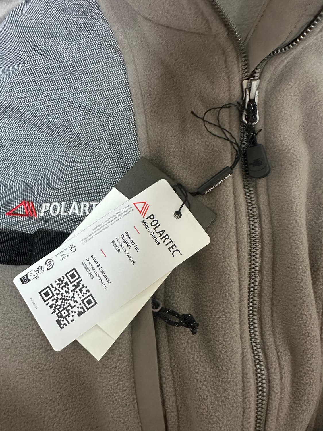 노스페이스 NJ4FR52K 화이트라벨 라인 엑스 플리스 자켓 상품이미지3