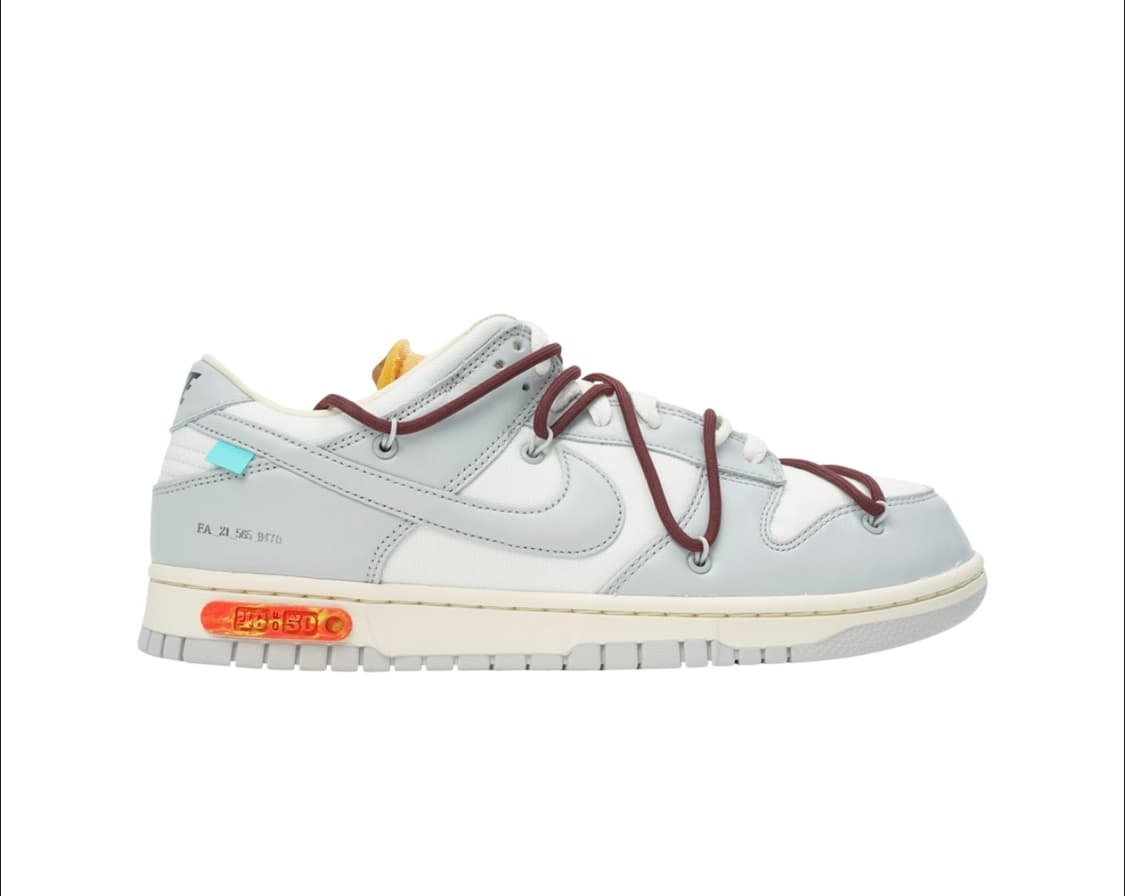 [265] 나이키 x 오프화이트 덩크 로우 더 50 - 로트 46 상품이미지1