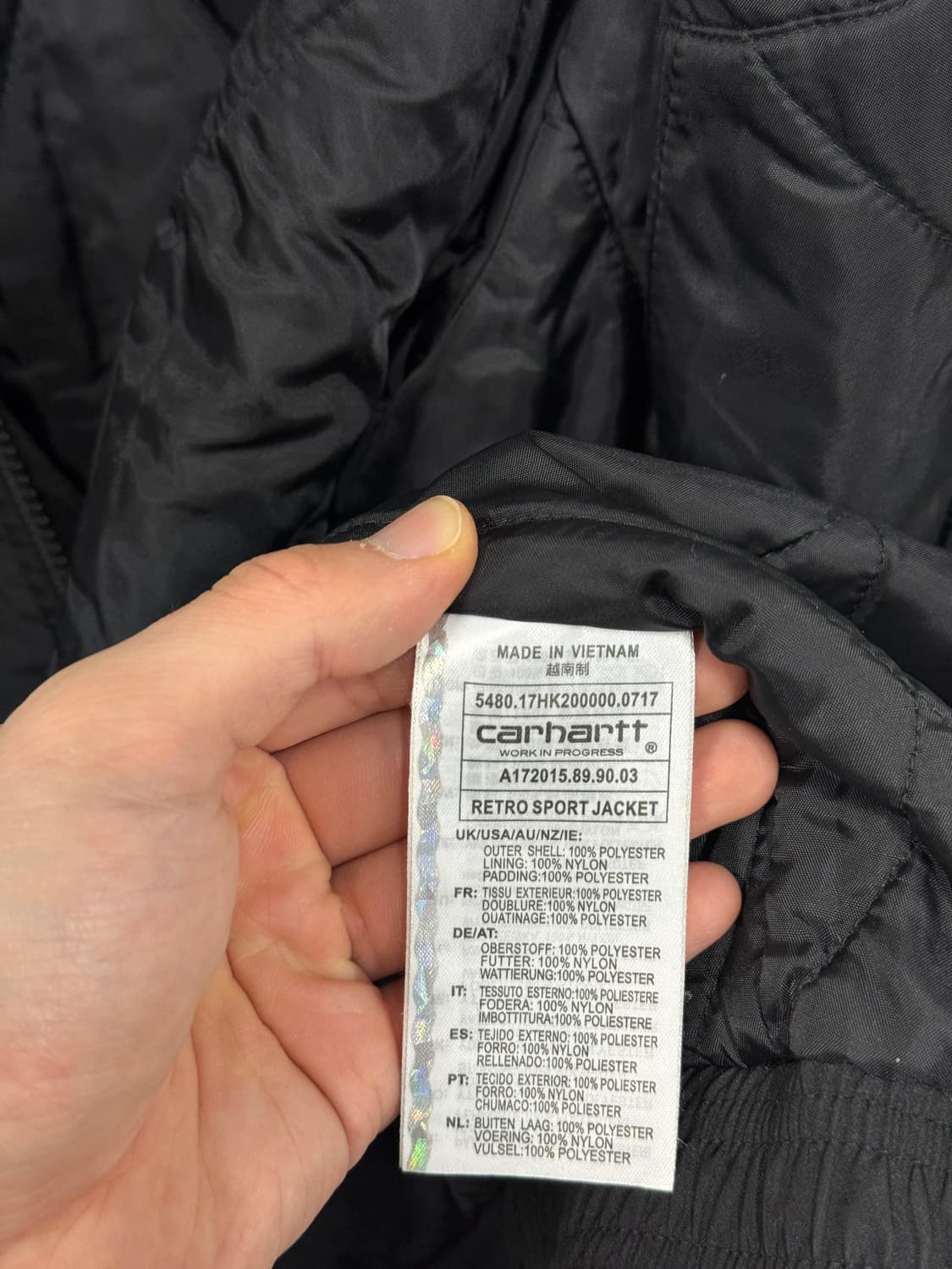 Carhartt WIP Retro Quilted Jacket  상품이미지6