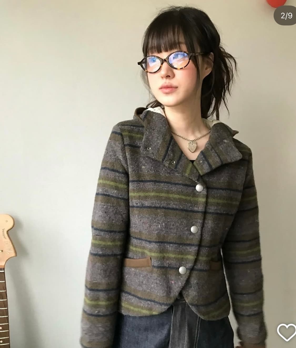 오요요하우스 vintage ethnic hood jacket 상품이미지2