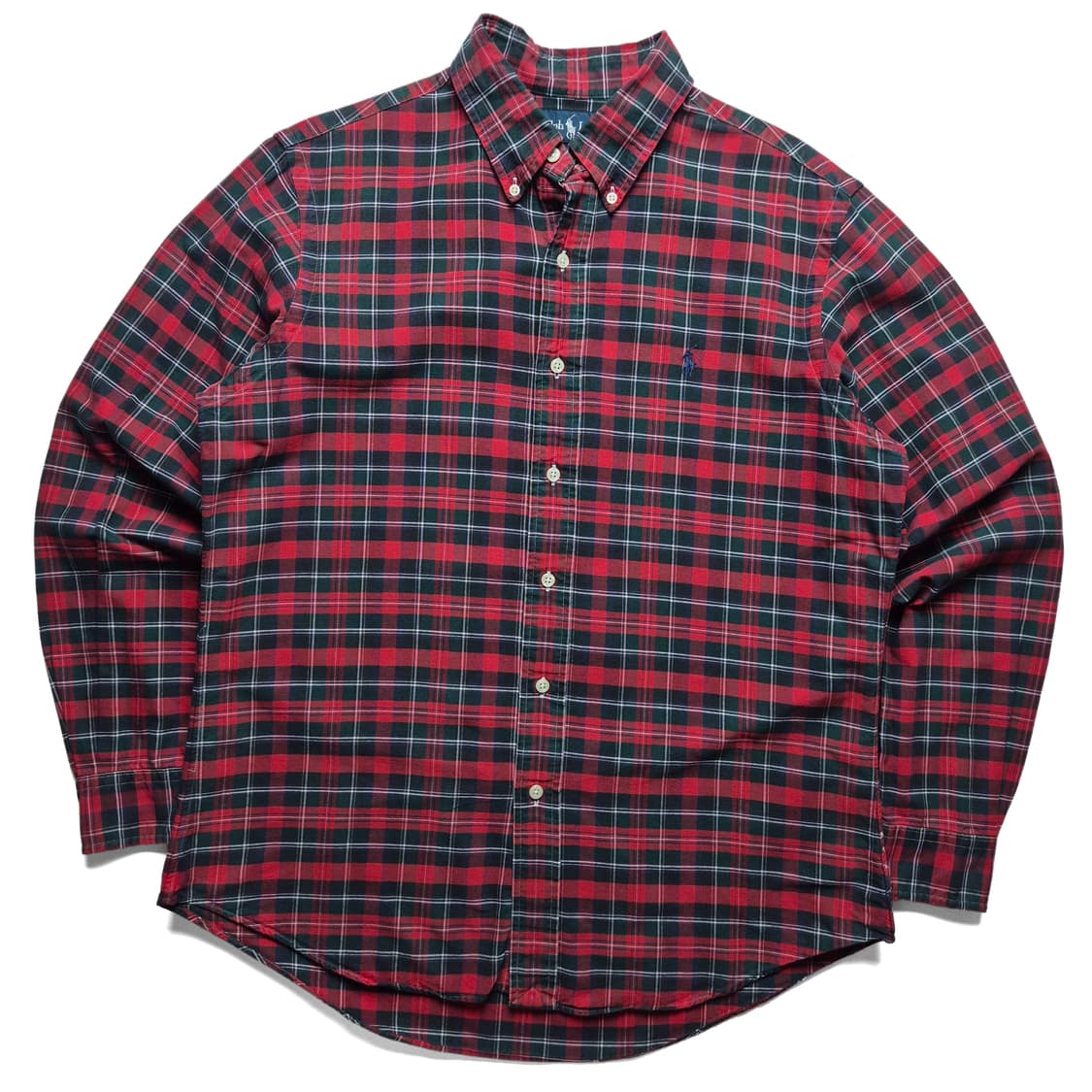 [L] 폴로 랄프로렌 레드 체크셔츠 상품이미지2