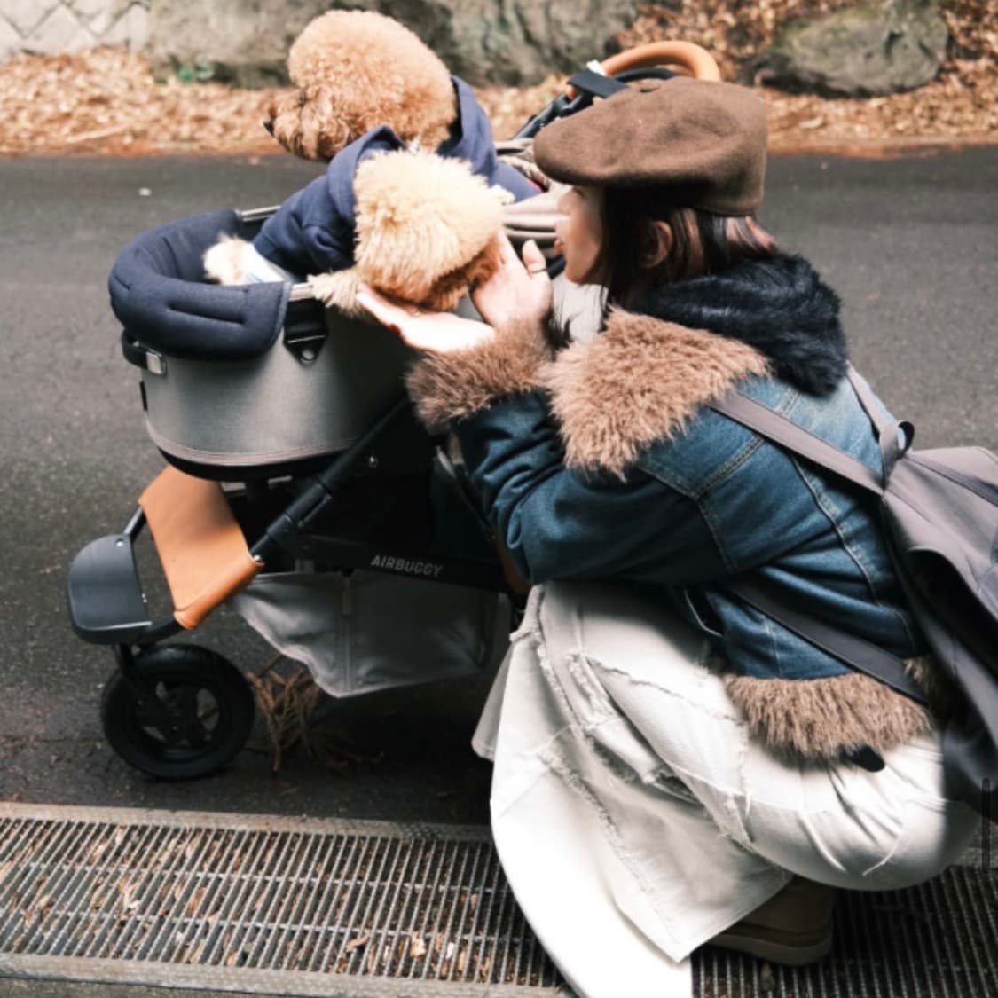 김아홉 퍼데님자켓 상품이미지3