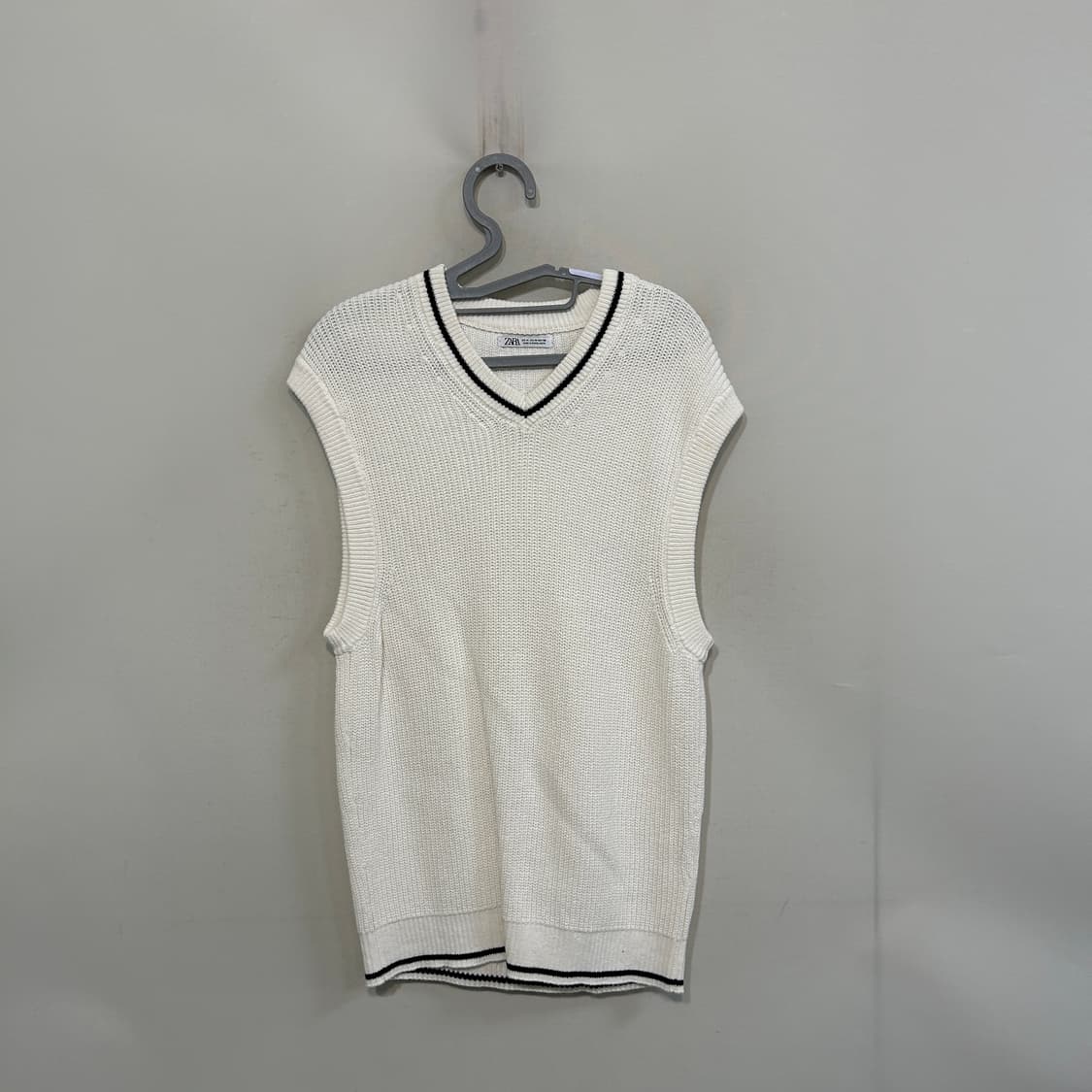 자라 남성 니트 조끼 M 상품이미지1