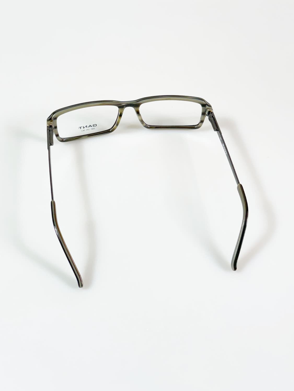 GANT 블랙 뿔테 스퀘어 프레임 빈티지 안경 상품이미지5