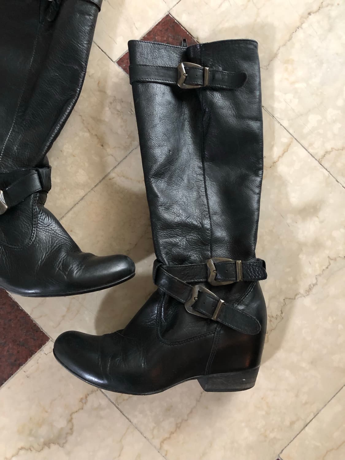 [직수입] 빈티지 레더 부츠  상품이미지8
