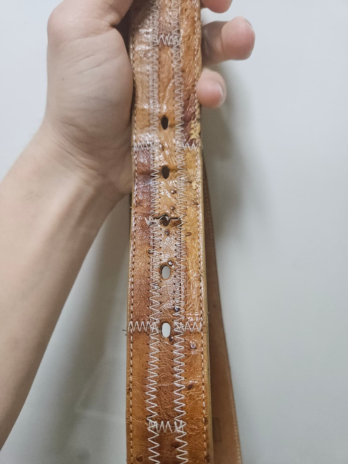 토니라마 타조 웨스턴 부츠 + 벨트 일괄 상품이미지8