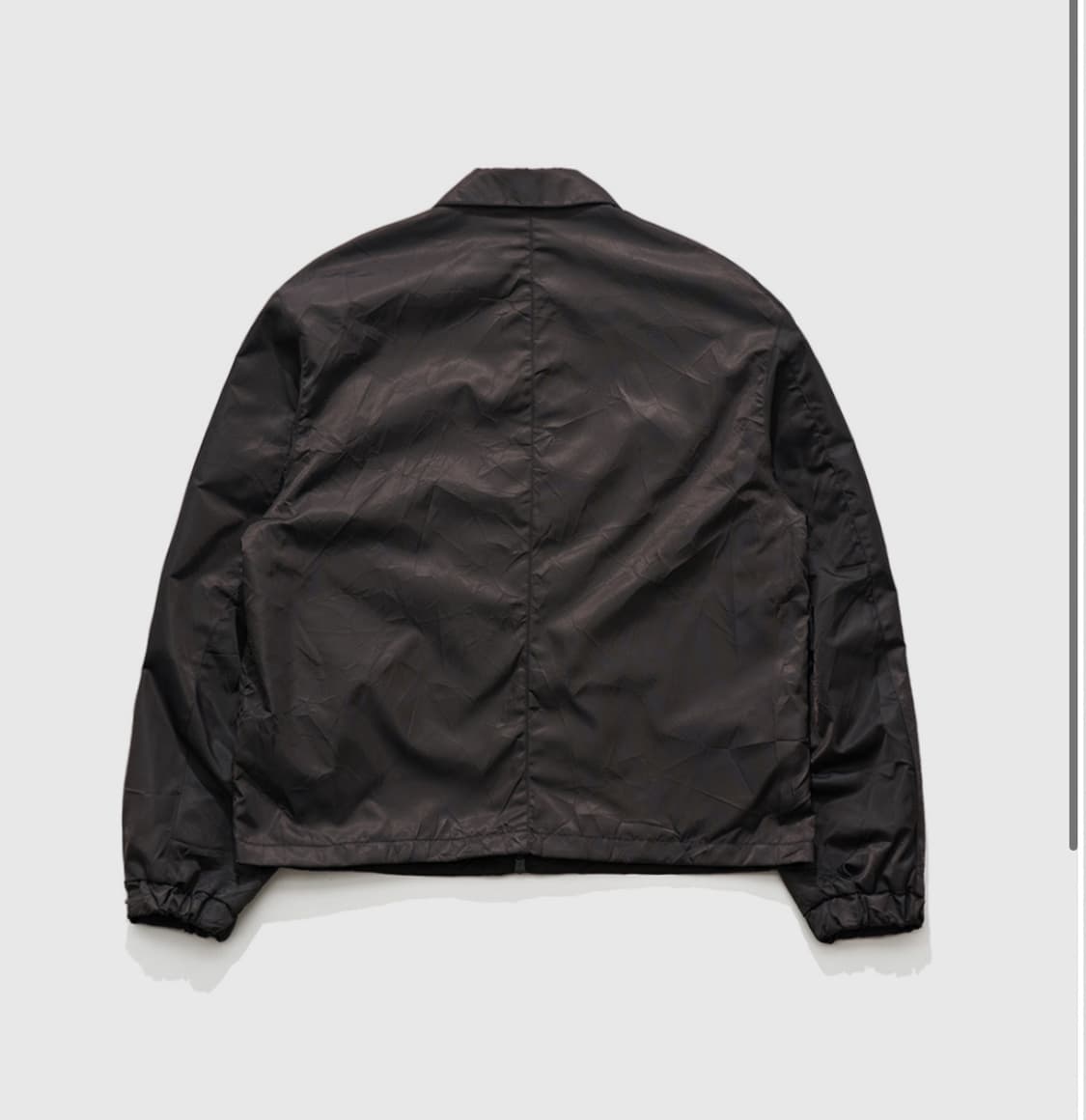 새상품)언어펙티드 레이어드 피셔맨 점퍼 자켓 블랙 상품이미지4