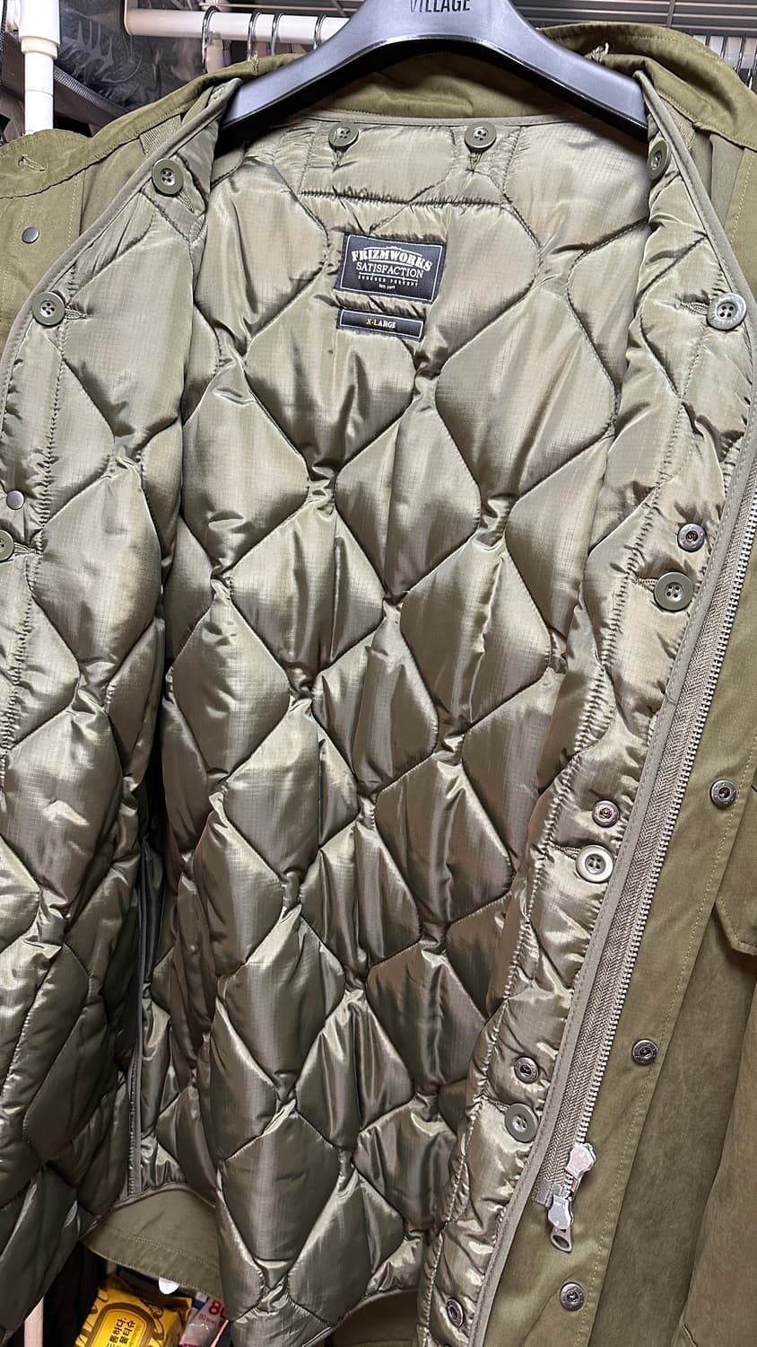 프리즘웍스 / VINCENT M65 FISHTAIL PARKA OLIVE 상품이미지5