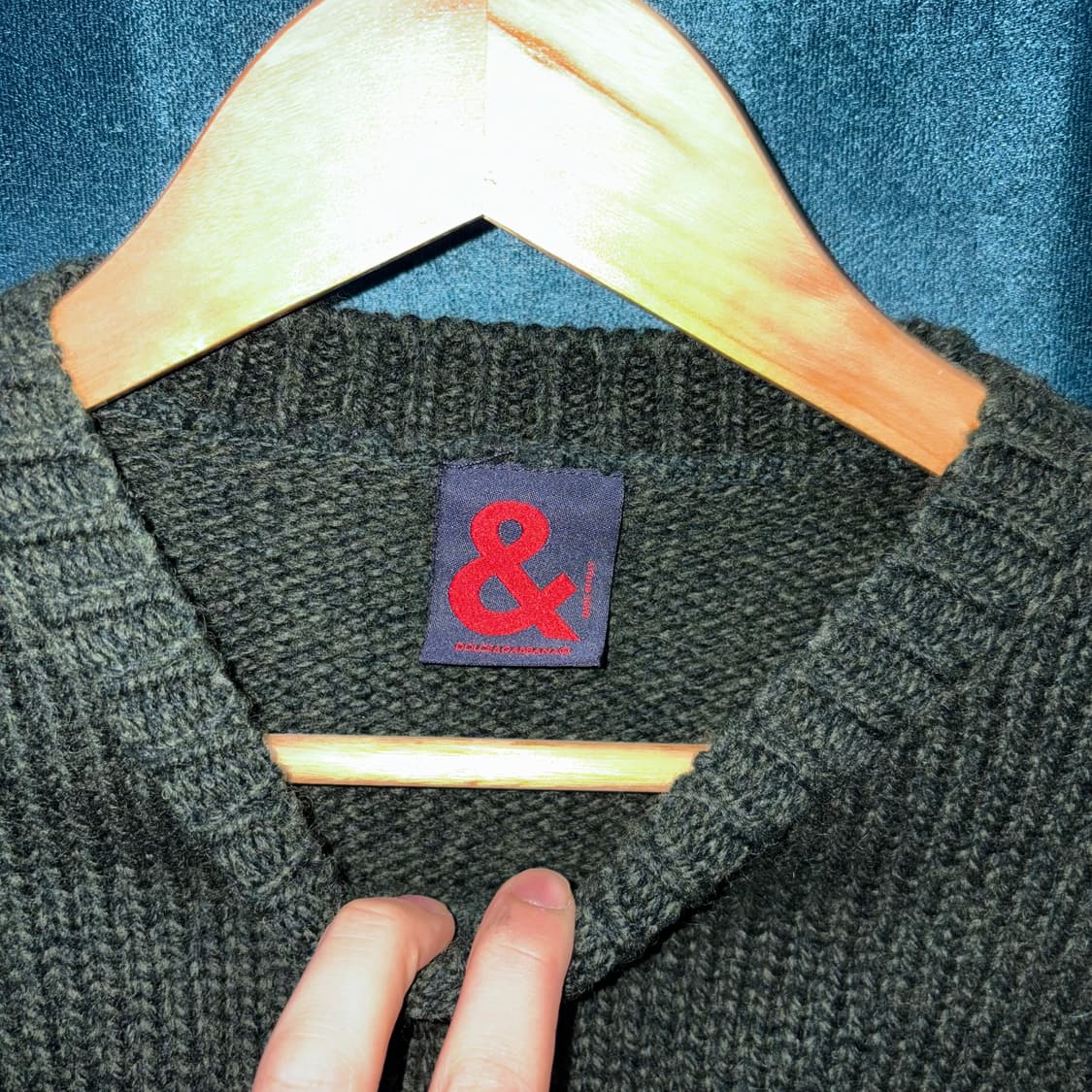 (M) 돌체앤가바나 크롭 니트 상품이미지5