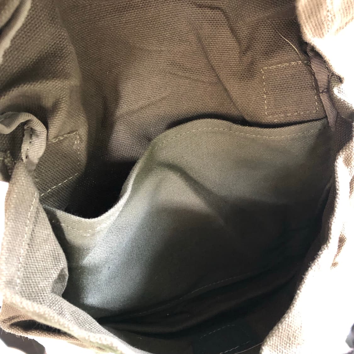 할리데이비슨 카키 코튼 크로스백 상품이미지5