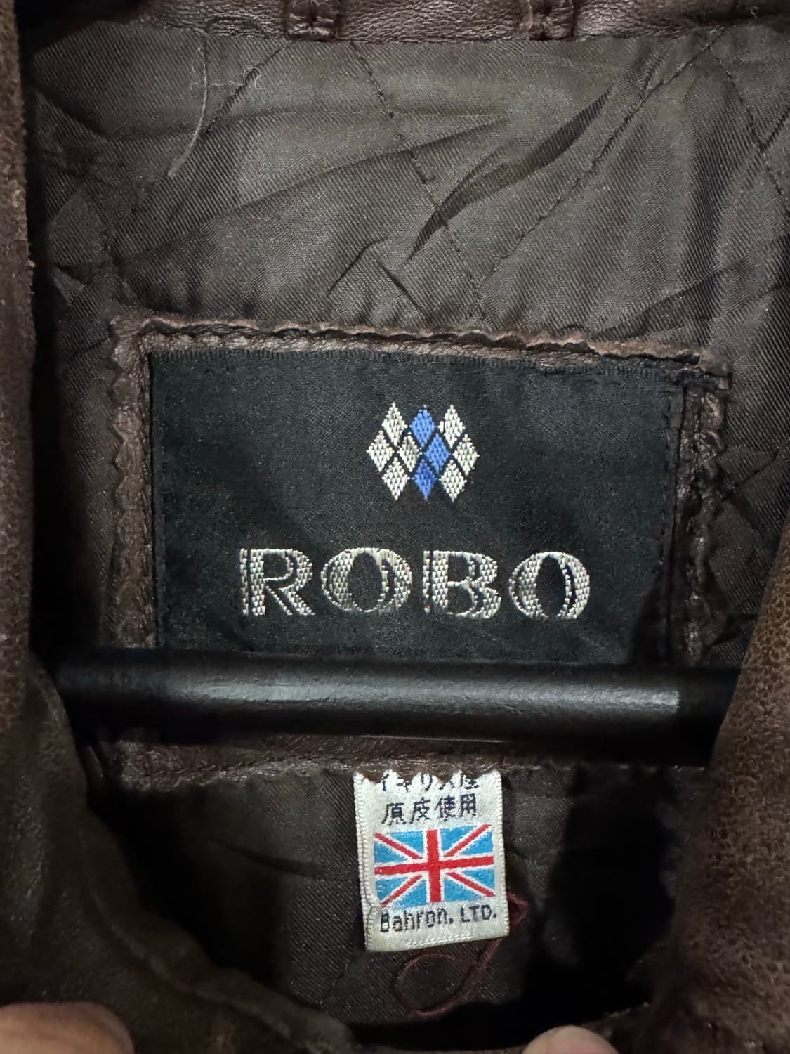 ROBO 숄더 디테일 양가죽 봄버 자켓 상품이미지5