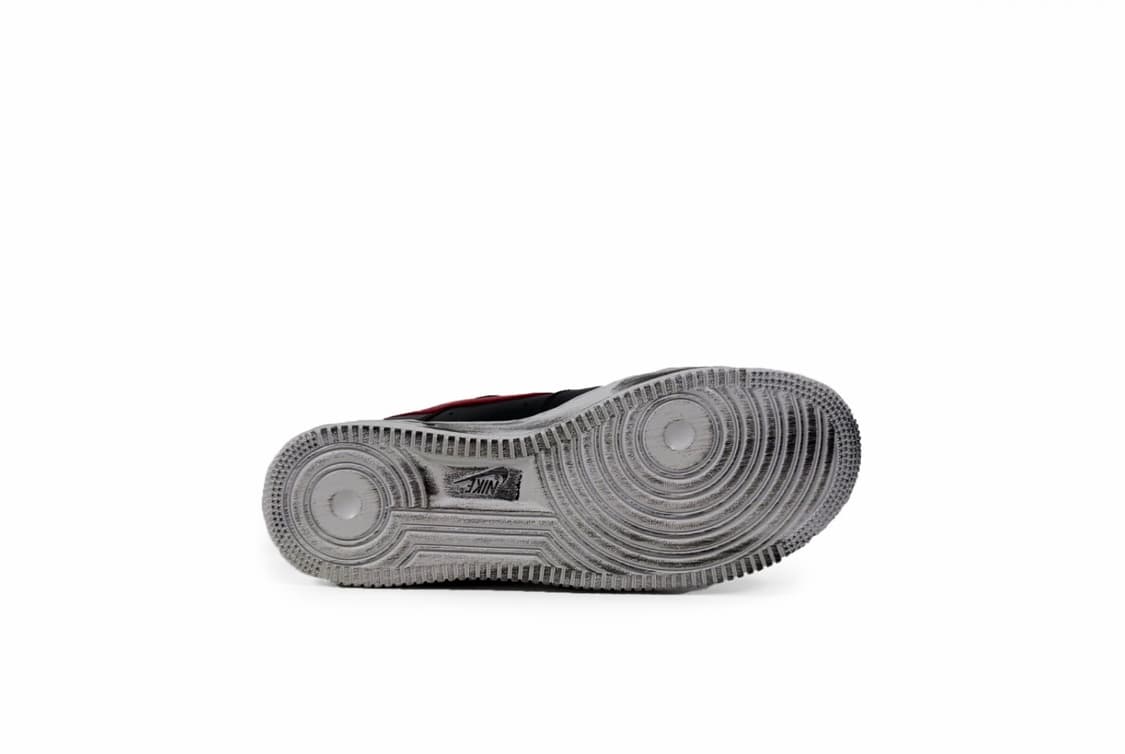 [270] 피스마이너스원 x 나이키 파라노이즈 에어포스1 로우 레드스우시 상품이미지6