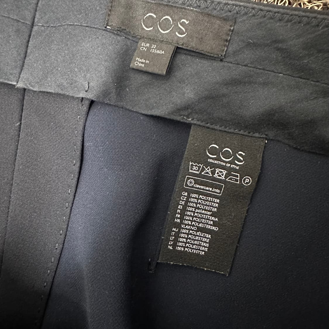 COS 코스 여성 와이드 슬랙스 팬츠 바지 32사이즈 상품이미지4