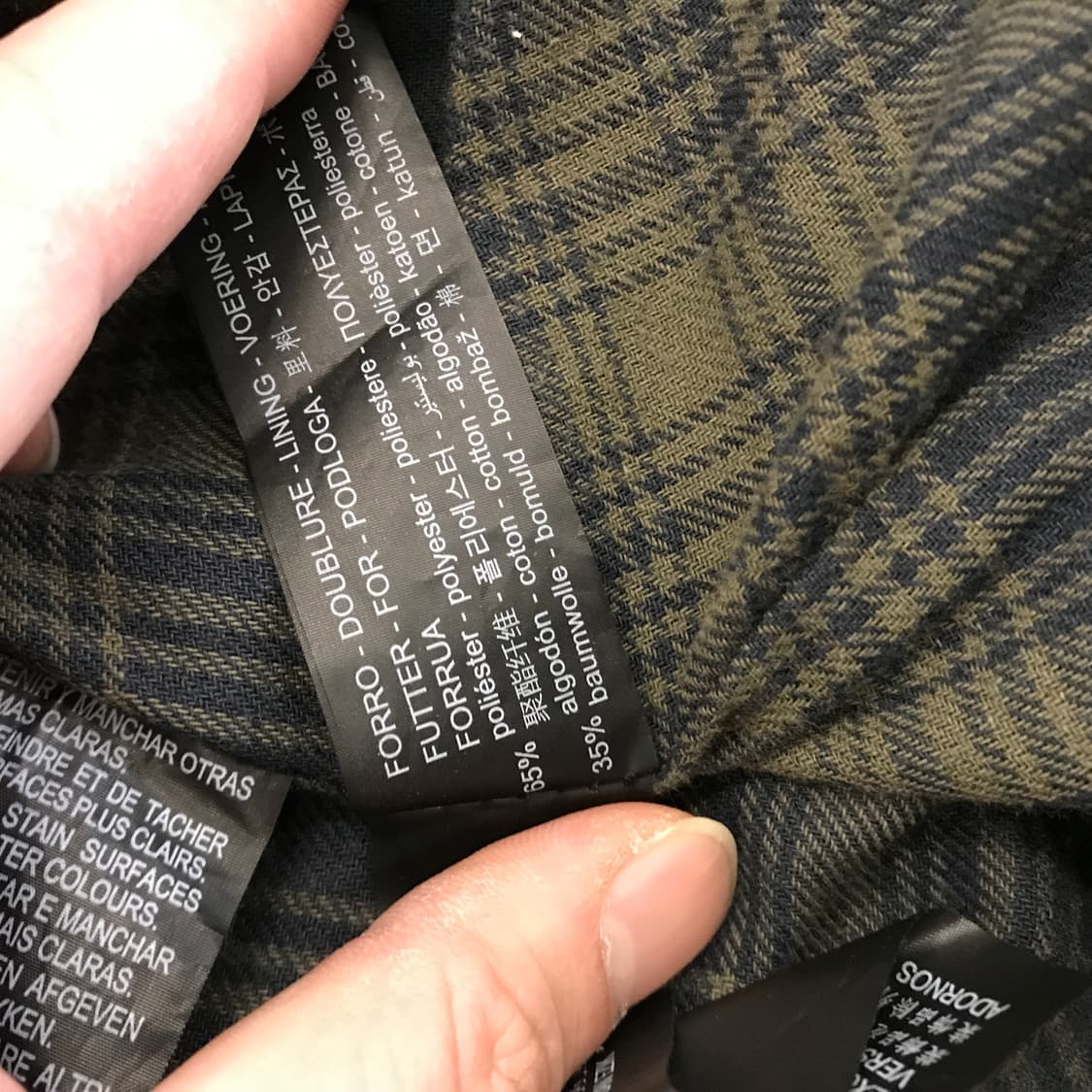 자라 카키 워크자켓 [M] 상품이미지6