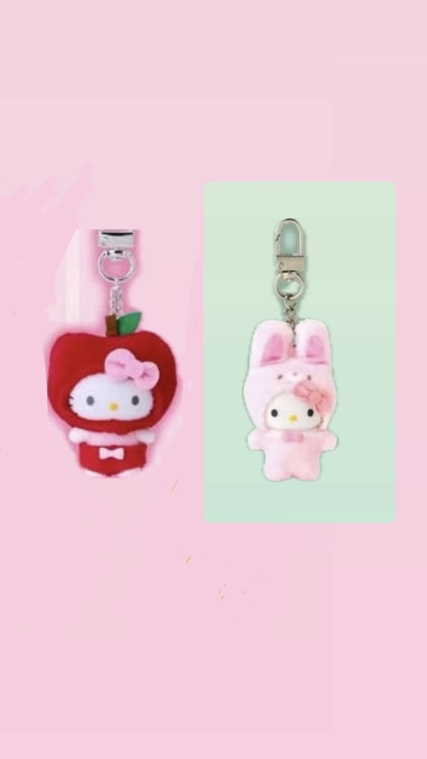 치비토모 헬로키티 과일 동물 일괄판매 상품이미지1