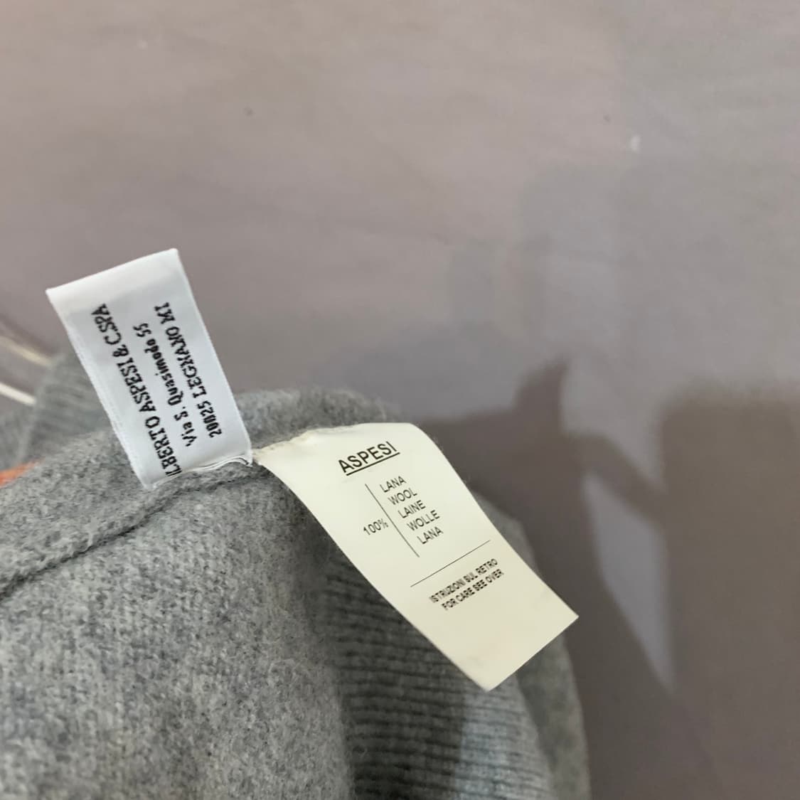 48 ASPESI 아스페시 엘보우 패치 니트 상품이미지5
