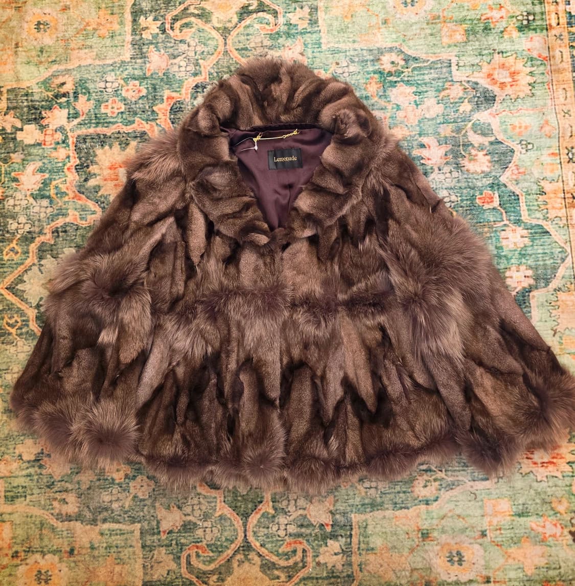 Lernenade 러시아 세이블 담비 밍크 모피 자켓 상품이미지2