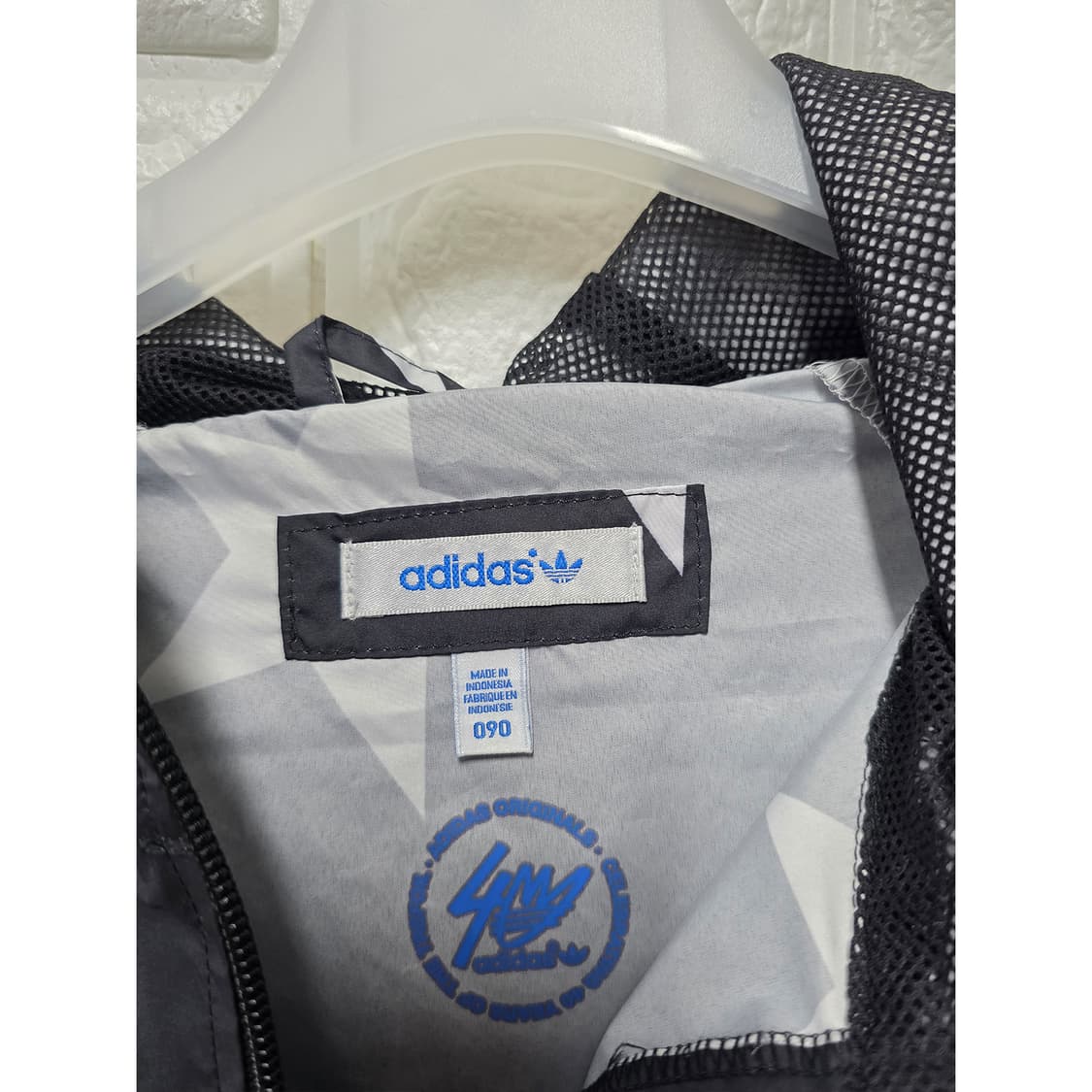 택포// 아디다스 별 패턴 레인코트 케이프 90 상품이미지2