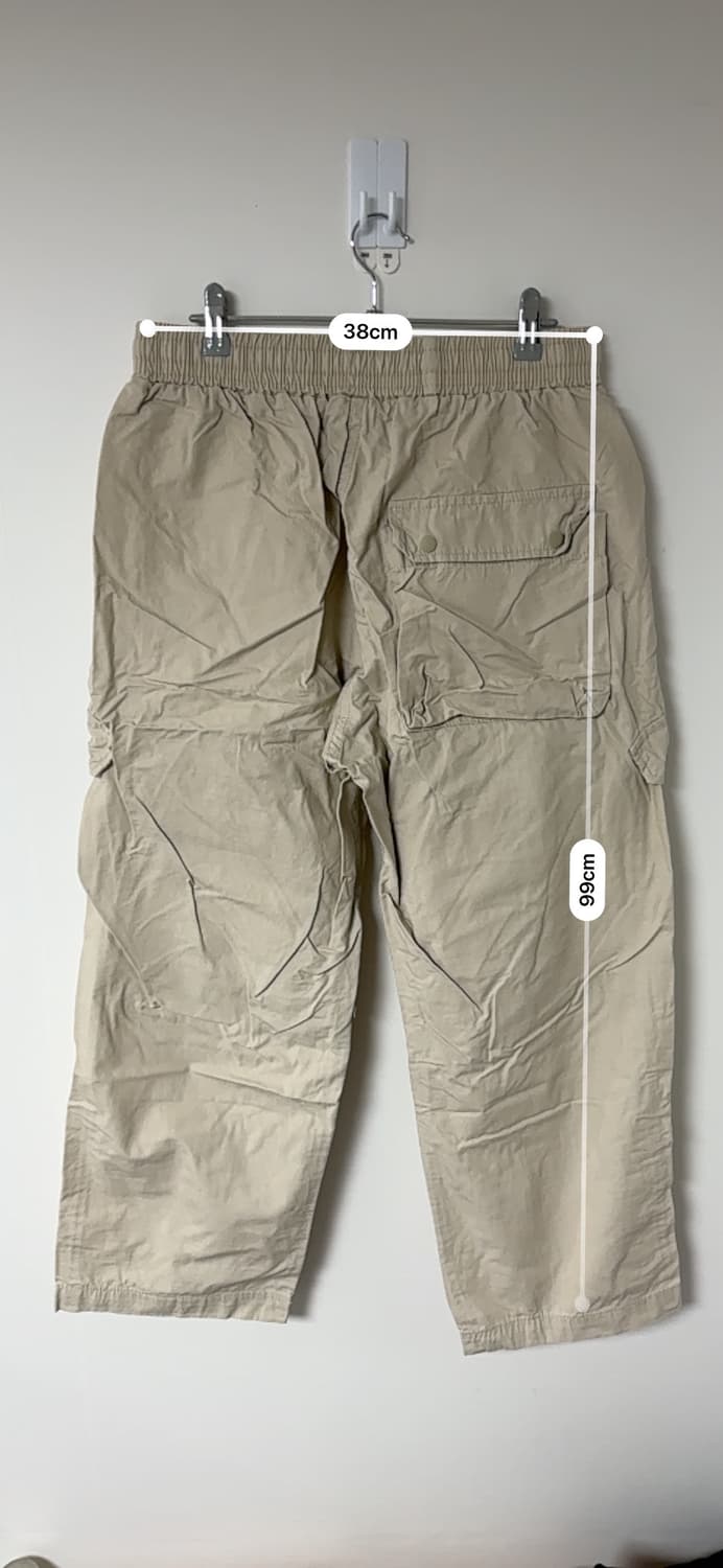 F) 베이지 파라슈트 카고팬츠 상품이미지3