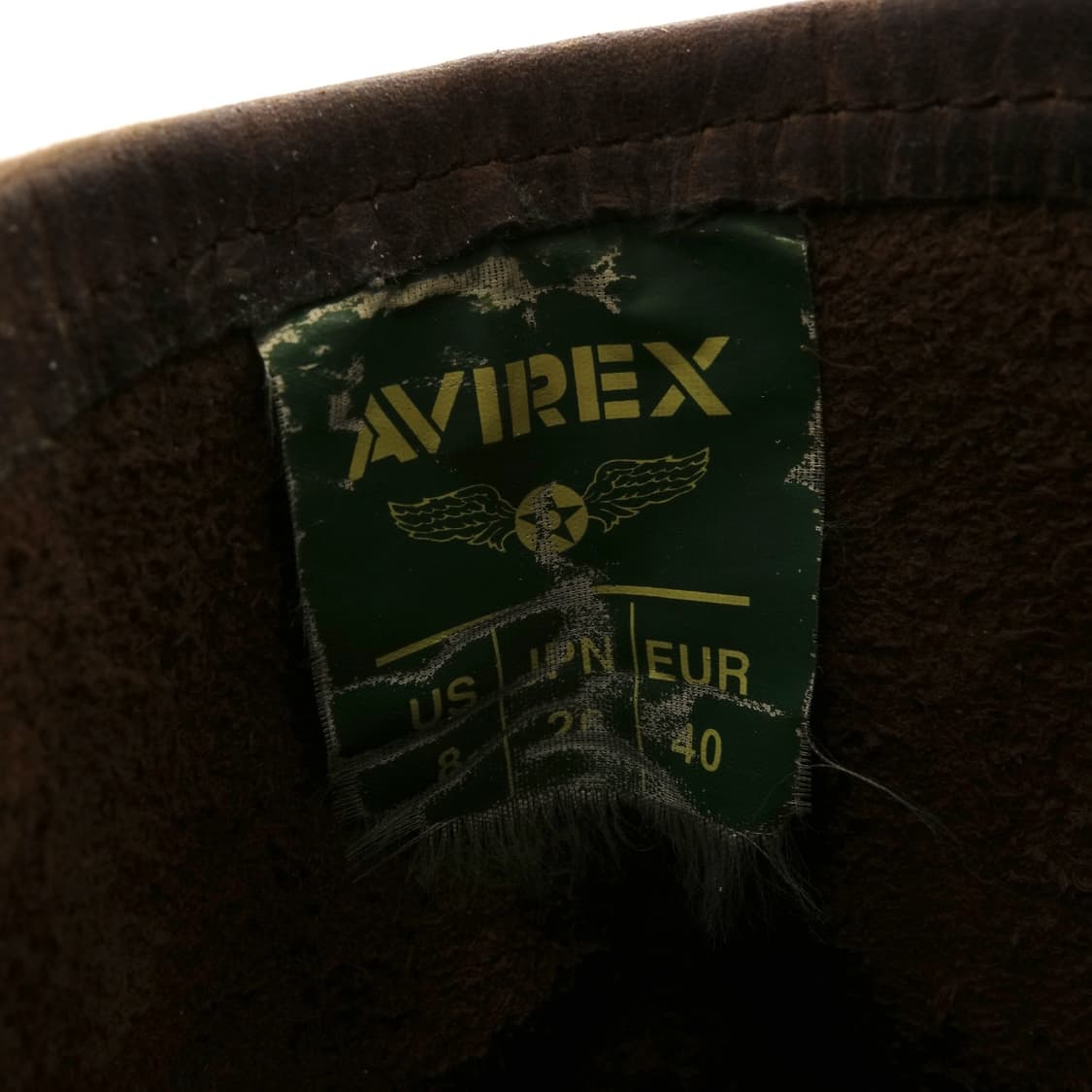 [US8, 260] AVIREX 아비렉스 엔지니어 레더 부츠 상품이미지9