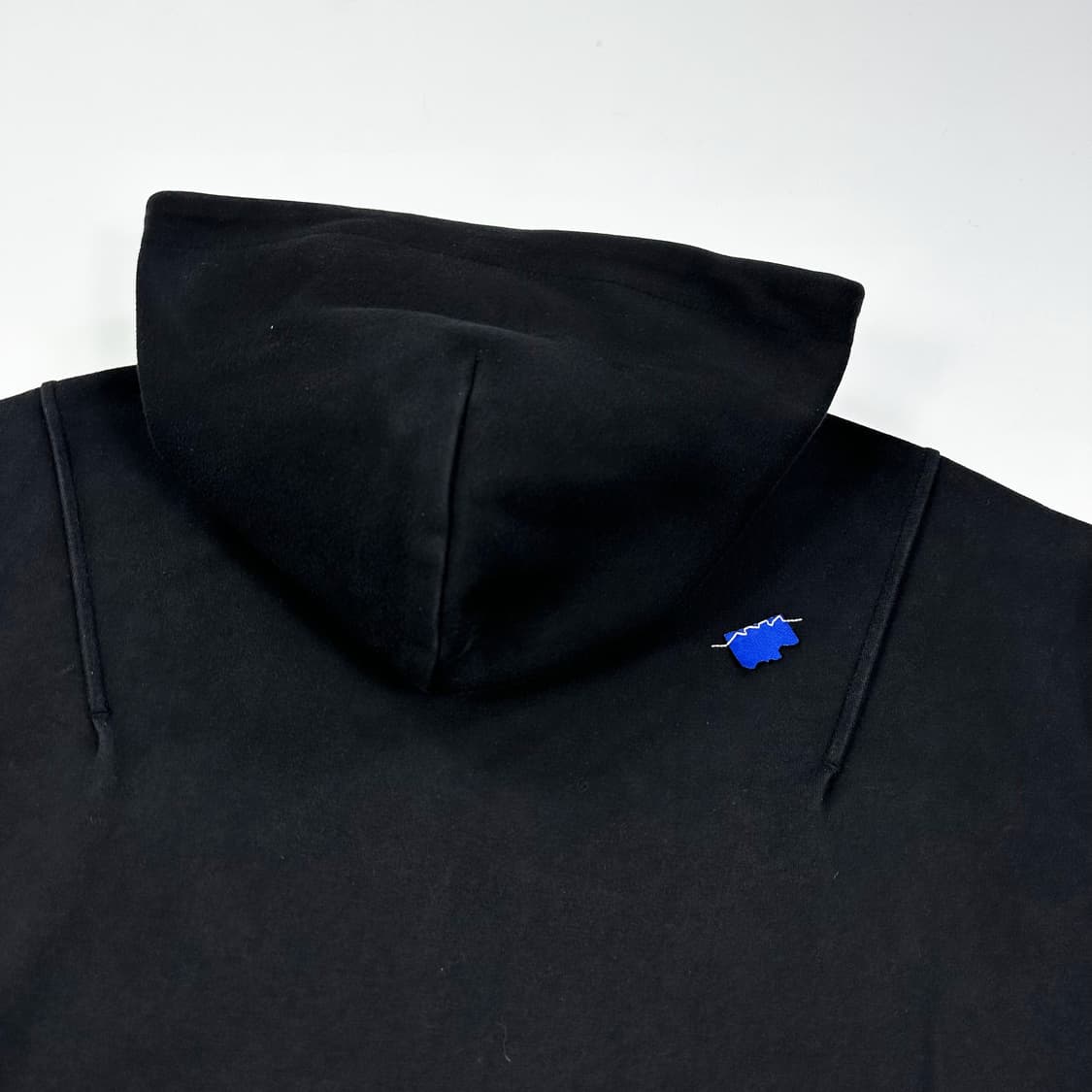 아더에러 블랙 포인트 로고 헤비 후드티 (실측 XL) 상품이미지6