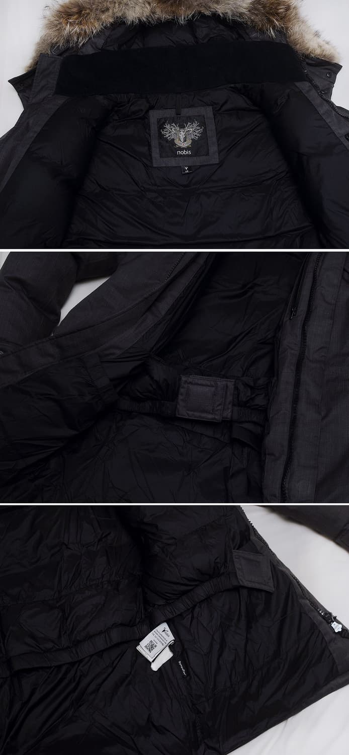 노비스 조한 헤비다운 롱패딩 파카 스틸그레이 (L / 105+) 상품이미지7