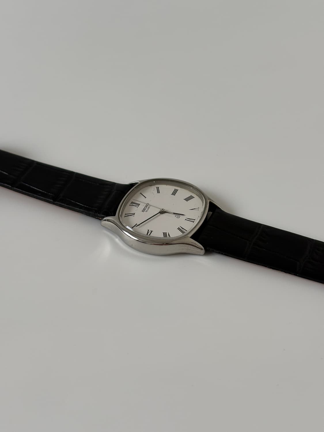 1980s Chariot Cushion Case Silver Quartz 상품이미지6