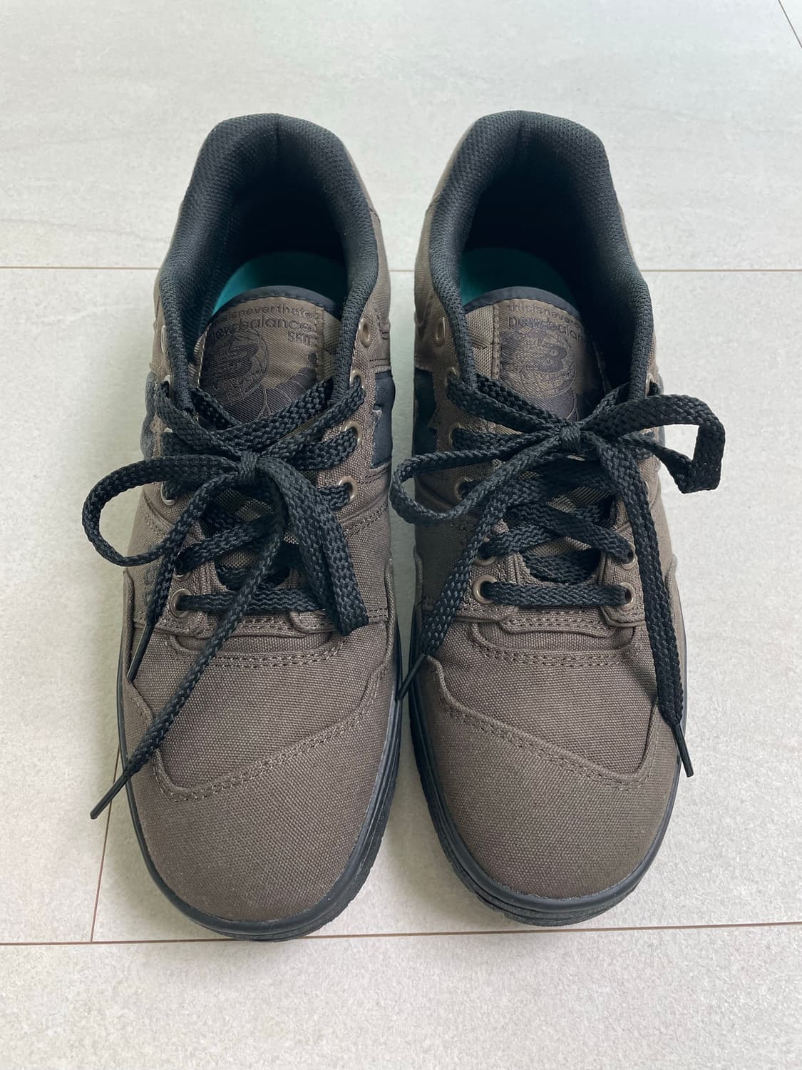 [285] 디스이즈네버댓 x 뉴발란스 550 브라운 상품이미지2