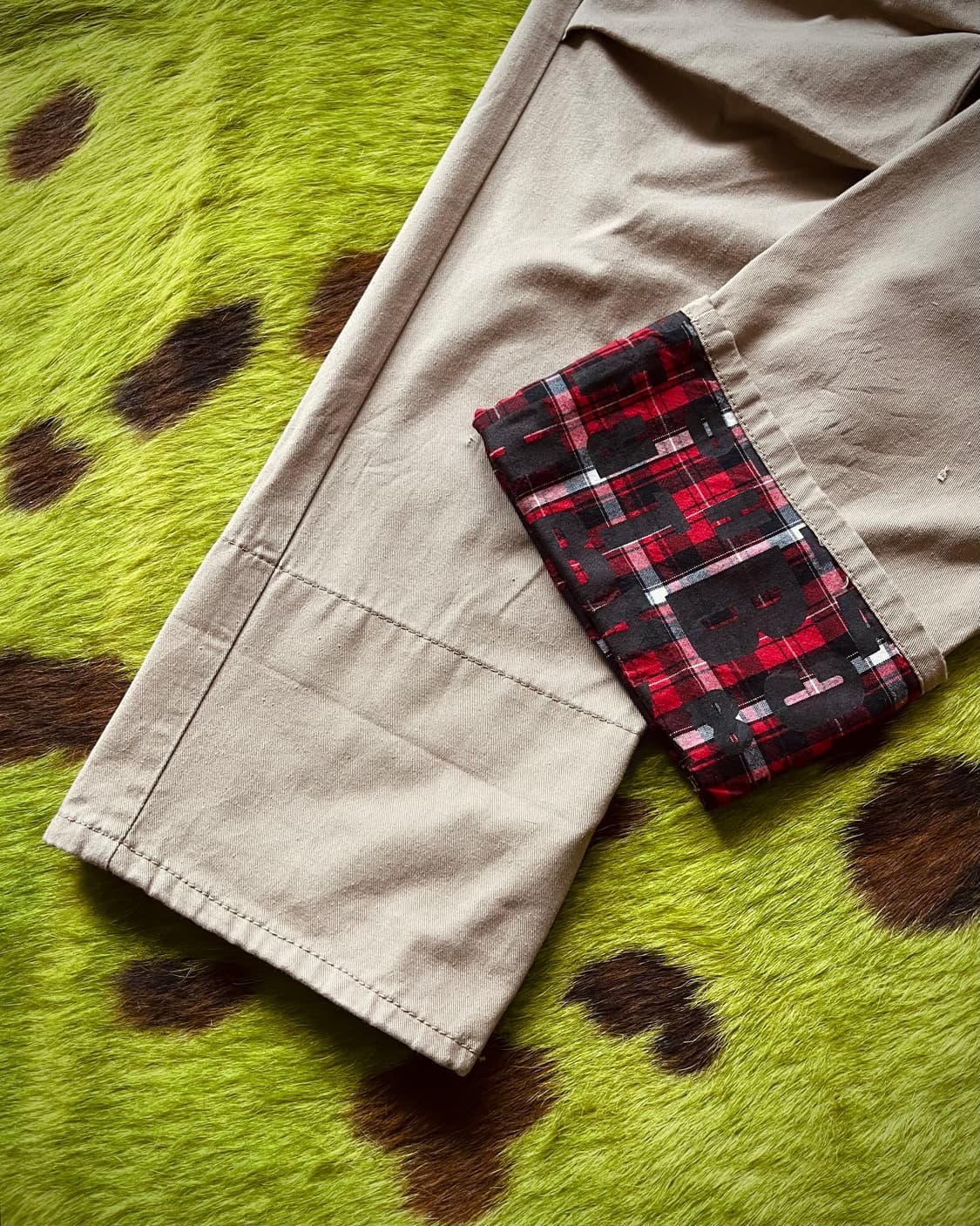 Japanese Vintage Check Docking Pants 상품이미지6