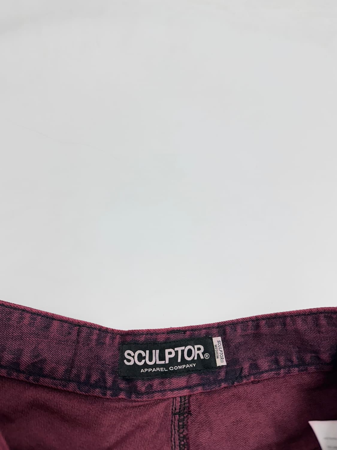 스컬프터 데미지 나염 블리치 데님팬츠 상품이미지7