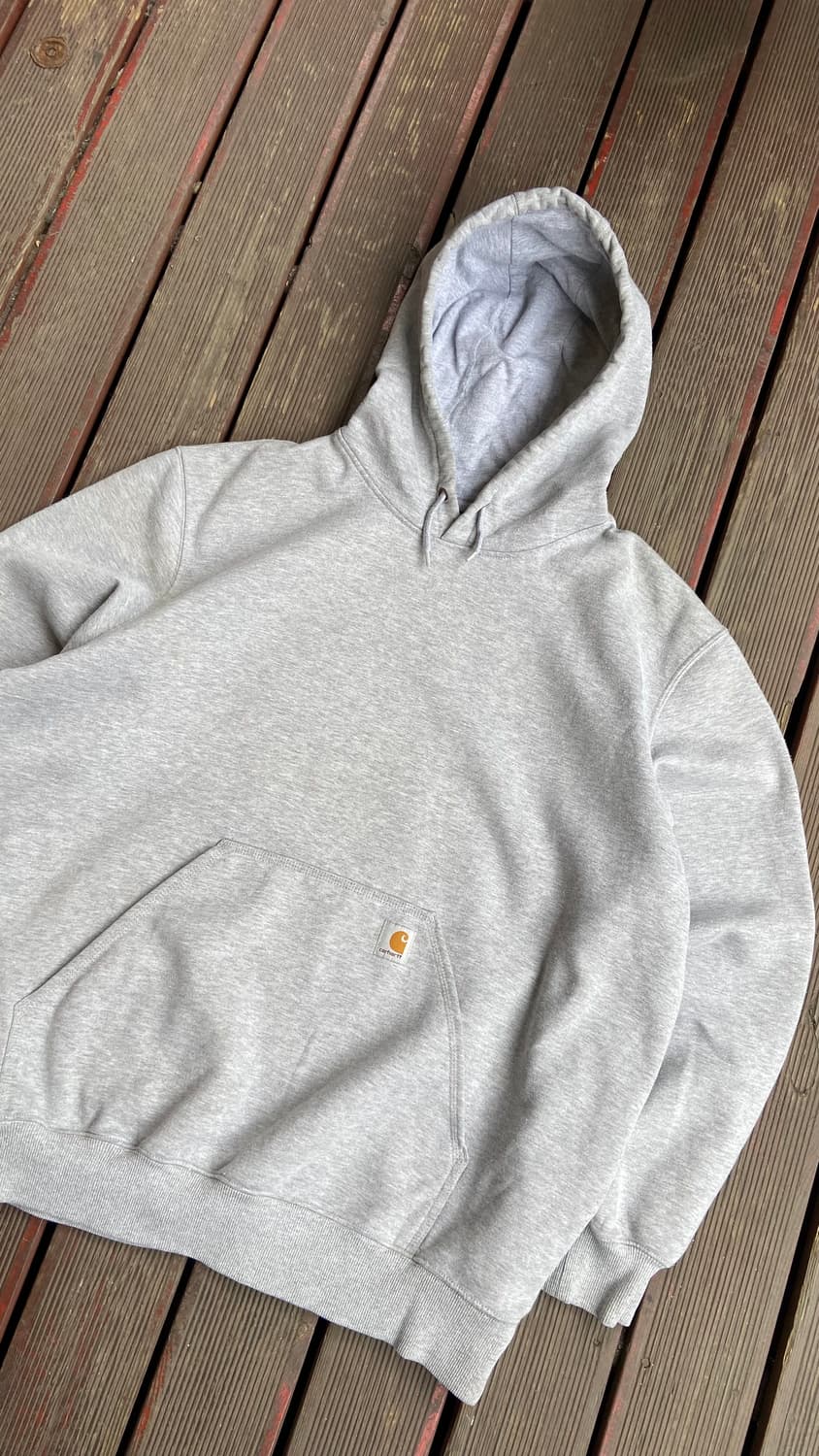 실측 3XL) 칼하트 레인 디펜더 그레이 후드 상품이미지2